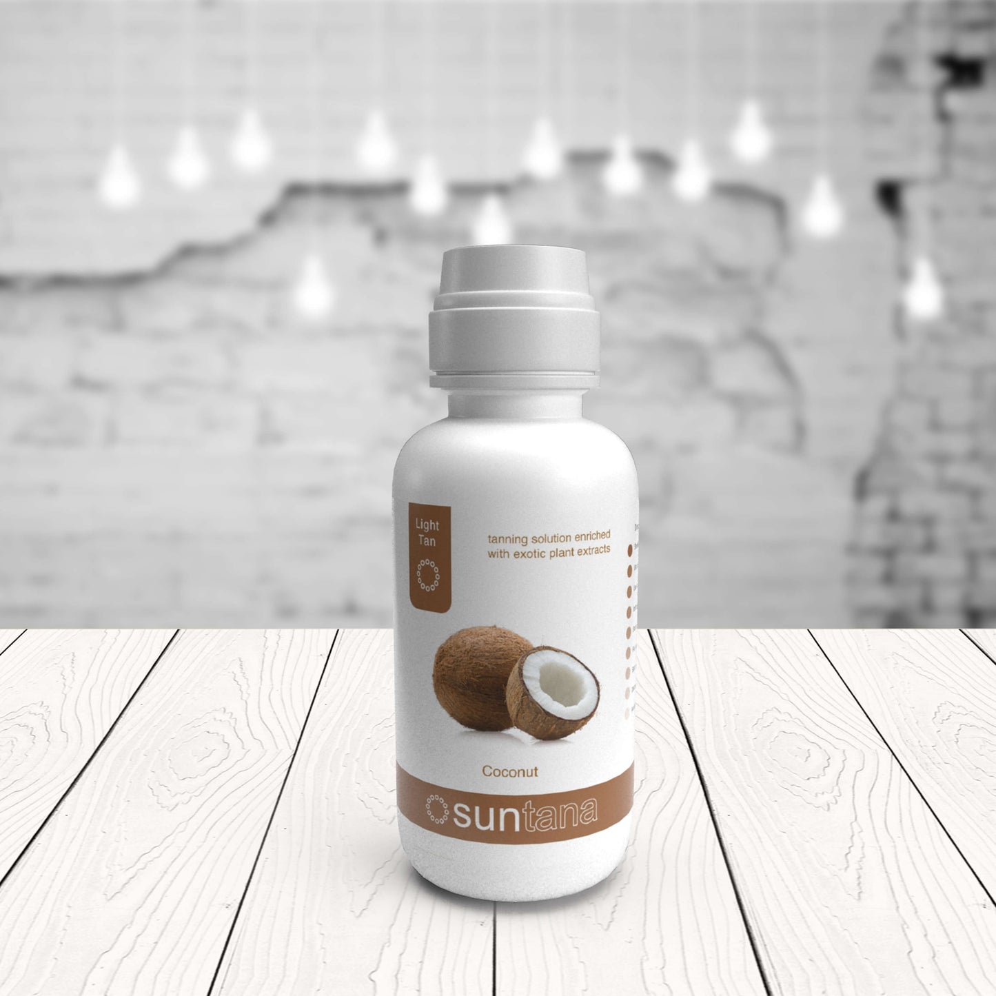 Suntana Solution - Coconut Light/Medium Tan 8% - 8 oz