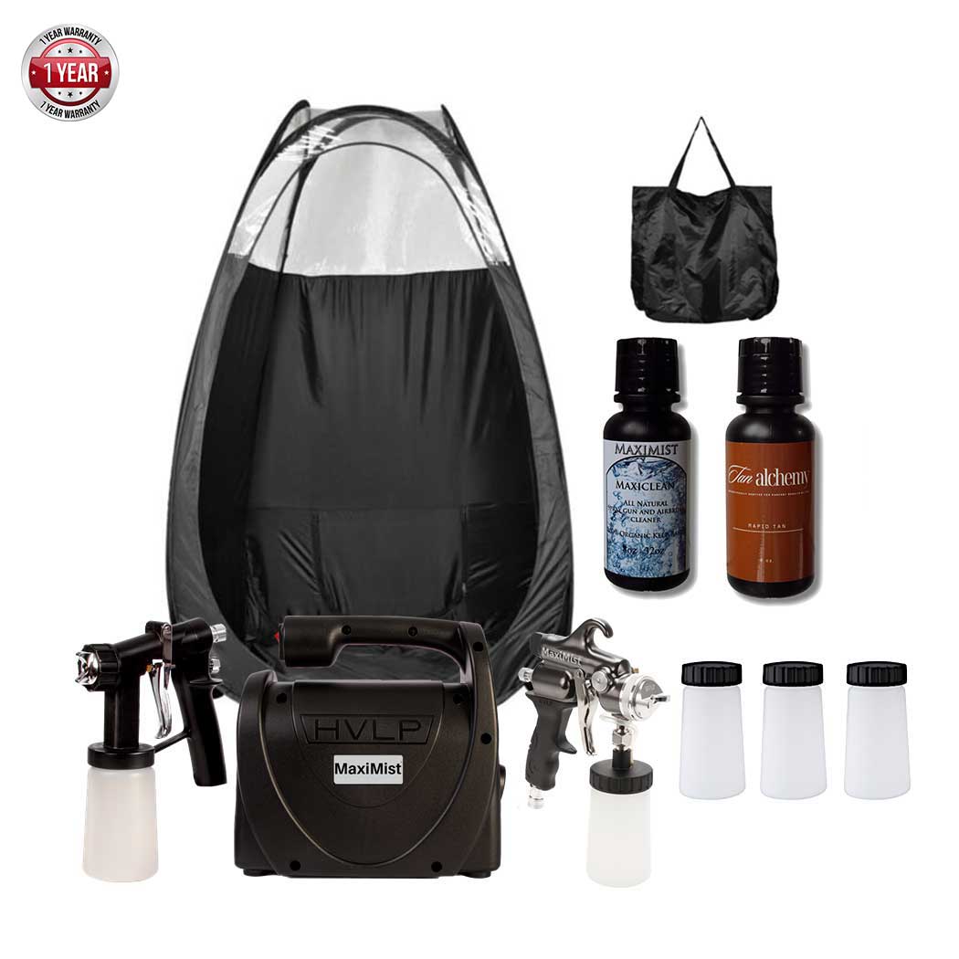 spray tan gun and tent MaxiMist Elite Series EVO Spray Tanning Kit – Tampa Bay Tan