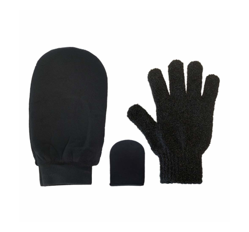 Self Tanning Mousse with Application Mitt Set (1 mousse, 1 Black Mitt Set)