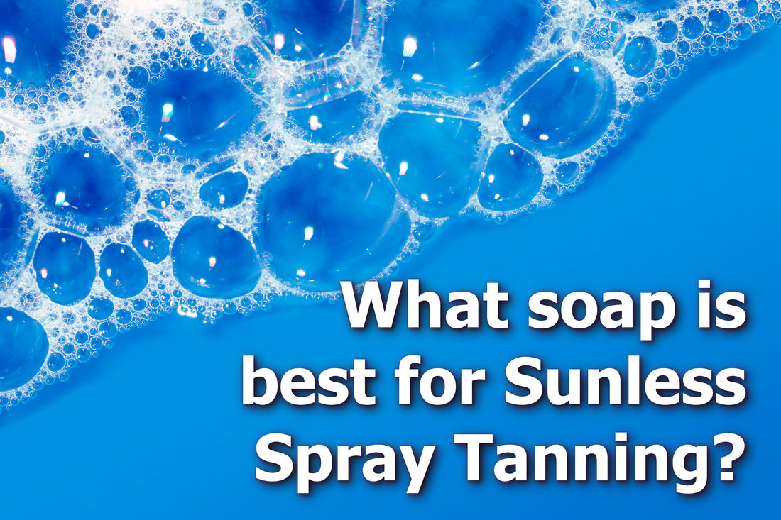 Does the soap or cleanser used, matter when spray tanning?