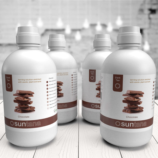 Suntana Solution - Chocolate Dark Tan 12% -  128 oz / Gal