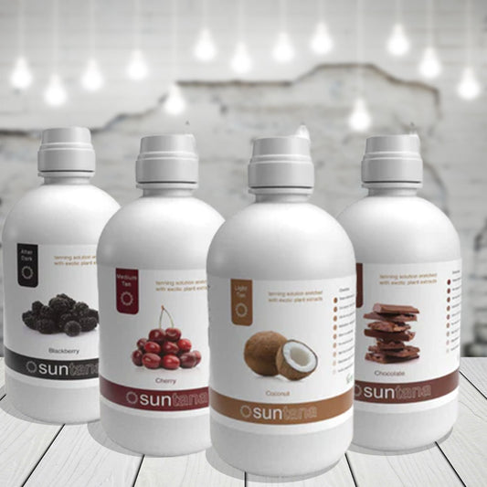 Four bottles of Suntana 32oz multi pack.