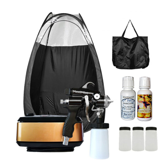 MaxiMist® Allure Pro Spray Tanning System w Tent (1 Pro Gun)