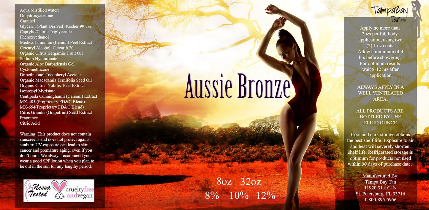 Aussie Australian Blend  Bronze Sample Promo