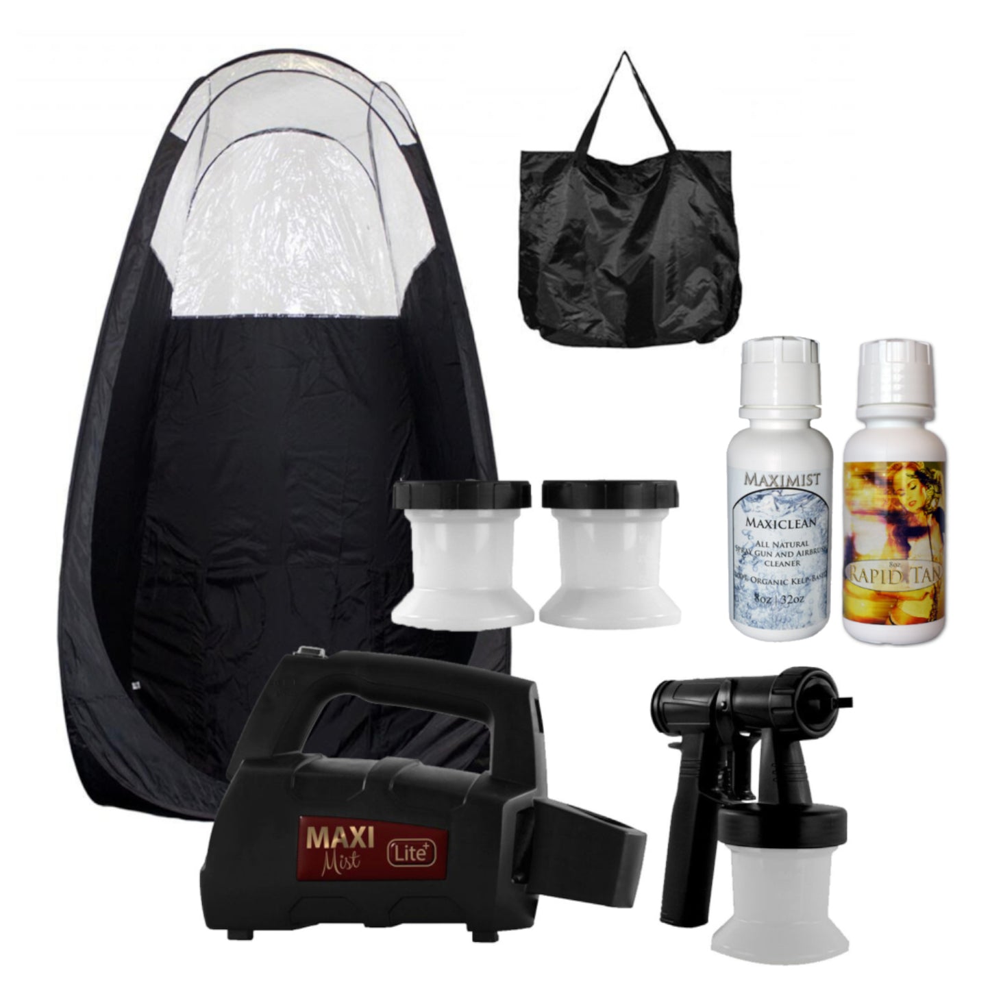 MaxiMist™ Lite Plus w Tent HVLP Tanning Kit