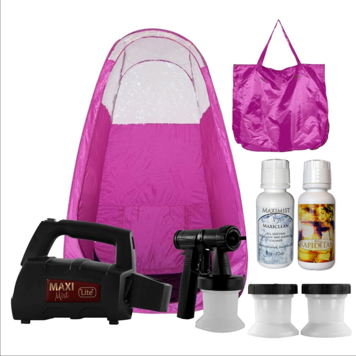 MaxiMist™ Lite Plus w Tent HVLP Tanning Kit