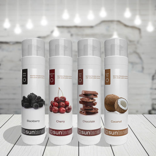 Suntana 4 pack tanning mousse