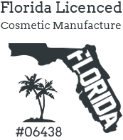 Florida Licenced Cosmetic Manufacture #06438